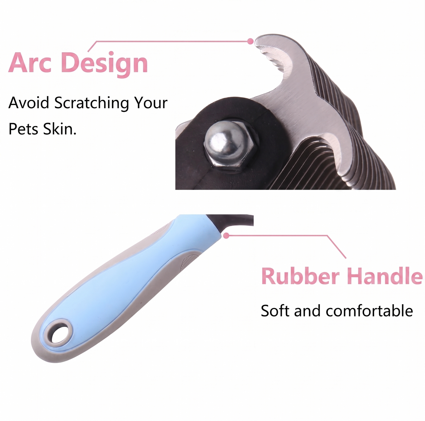 KnotFree™ Double-Sided De-Matting & Undercoat Grooming Brush