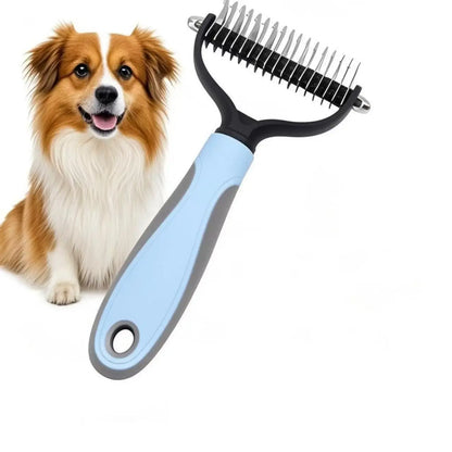 KnotFree™ Double-Sided De-Matting & Undercoat Grooming Brush